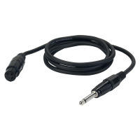 DAP Audio FL02150 XLR female - jack mono ongebalanceerde geluidskabel 1.5 meter
