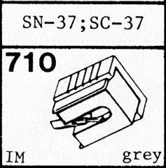 Tonar 710 naald voor Sansui SN-37 en SC-37