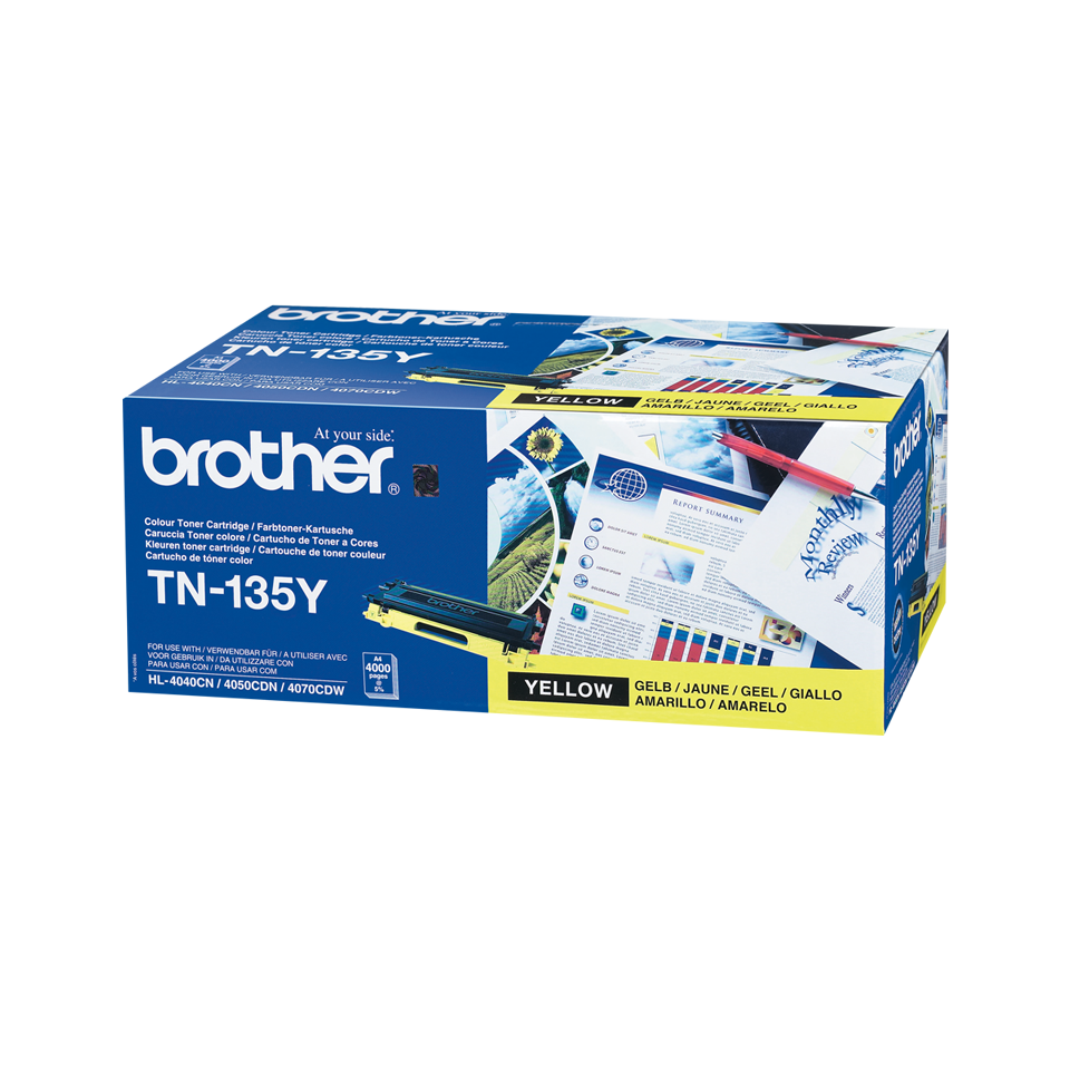 Brother TN-135Y voor max. 4000 pag.