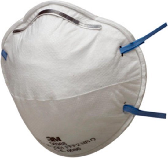 3M 8810C Fijnstofmasker FFP2 (3 stuks) voor schuurwerkzaamheden