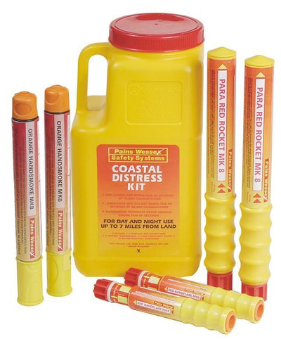 Pains Wessex Coastal set noodsignalen