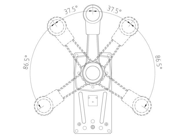 Ultraflex B183 Motorbediening
