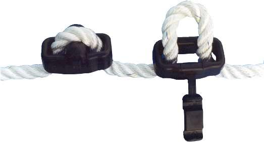 Aronowitsch & Lynth Bungy schokdempe, landvastveer (2 stuks)