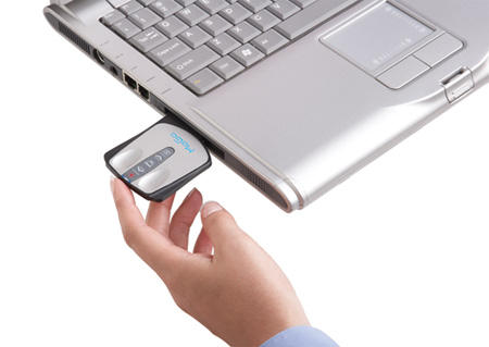 MoGo X54 Pro Presenter + Laserpointer (expresscard)