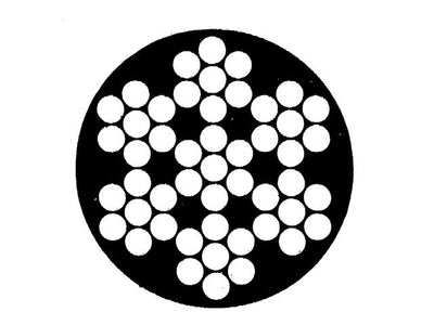 Talamex Railingdraad 7x7 7mm