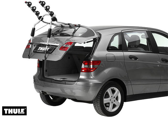 Thule ClipOn 9104 fietsendrager voor op de kofferbak aluminium met zwart