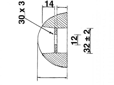 Plastimo Opschroef Anode 1,2 kg