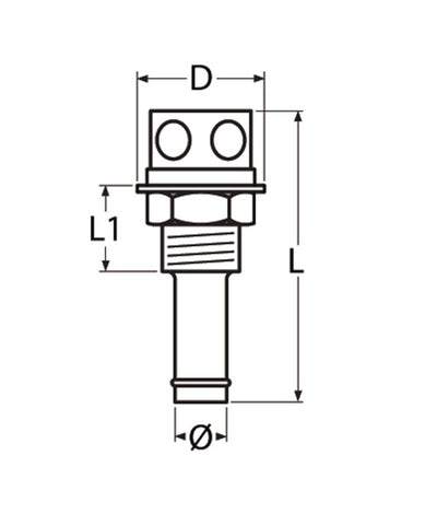 Marinetech Tankontluchter 19mm