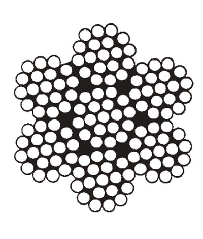 Marinetech Staaldraad 7x19 2,0 mm