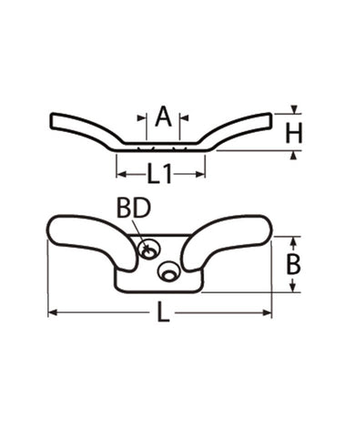 Marinetech Vlagkikker 59x18 mm