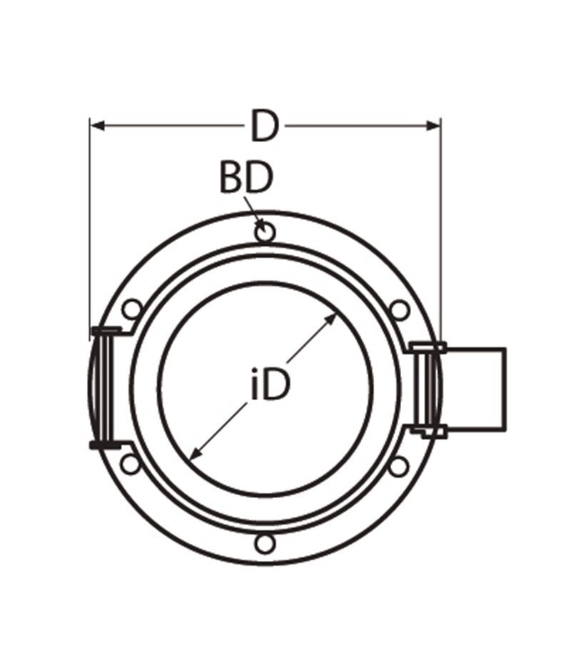 Marinetech Patrijspoort 150mm