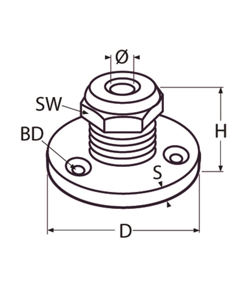 Marinetech Kabeldoorvoer 4-11 mm