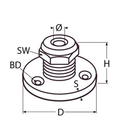 Marinetech Kabeldoorvoer 4-11 mm