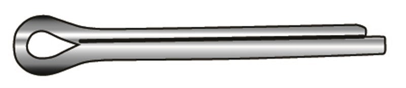 Marinetech 9009444 50 Splitpen 4.0x50 (4stk) DIN94