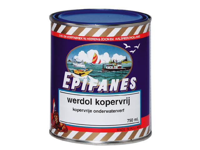 Epifanes Werdol Kopervrij 750 ml rood