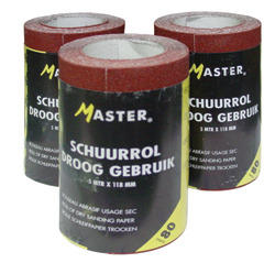 Master Schuurpapier P120 rol