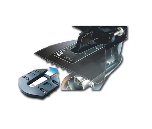 SE Sport 300 Hydrofoil trimvlak voor motoren vanaf 40 pk donkergrijs