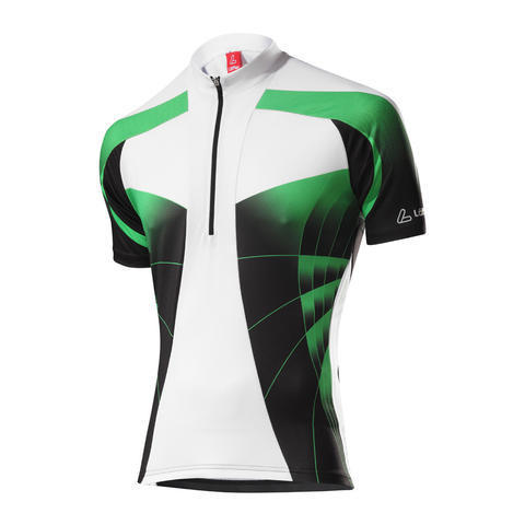 Loffler Pro Race light fietsshirt korte mouwen wit heren