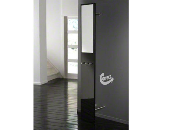 CSW Garderobe staand 3 haaks
