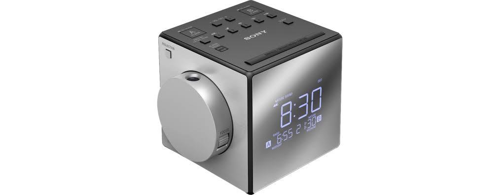 Sony ICFC1PJ met klok-projectie en USB Smartphone lader