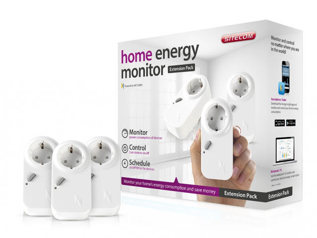 Sitecom WLE-1100 Smart Energy monitor extension pack in comibatie met WLE-1000
