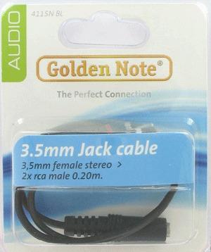 Golden Note 3.5mm Jackkabel