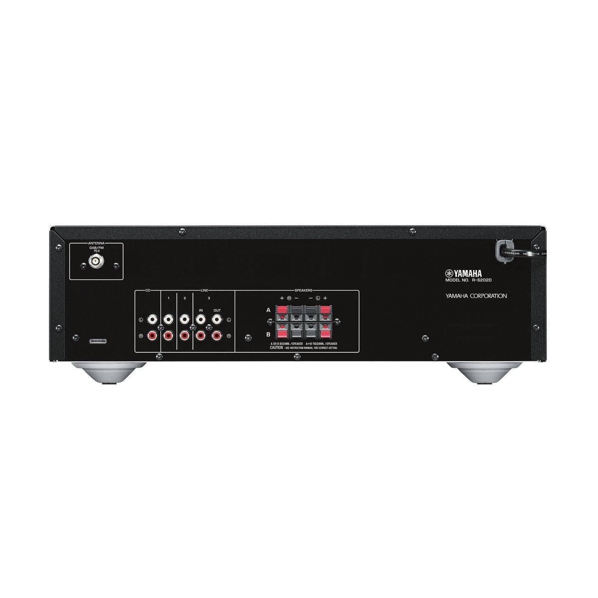 Yamaha R-S202DSI2 zilver