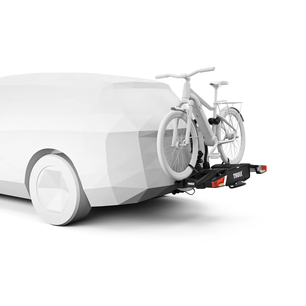 Thule EasyFold XT 2 933 fietsendrager voor 2 fietsen zwart met aluminium
