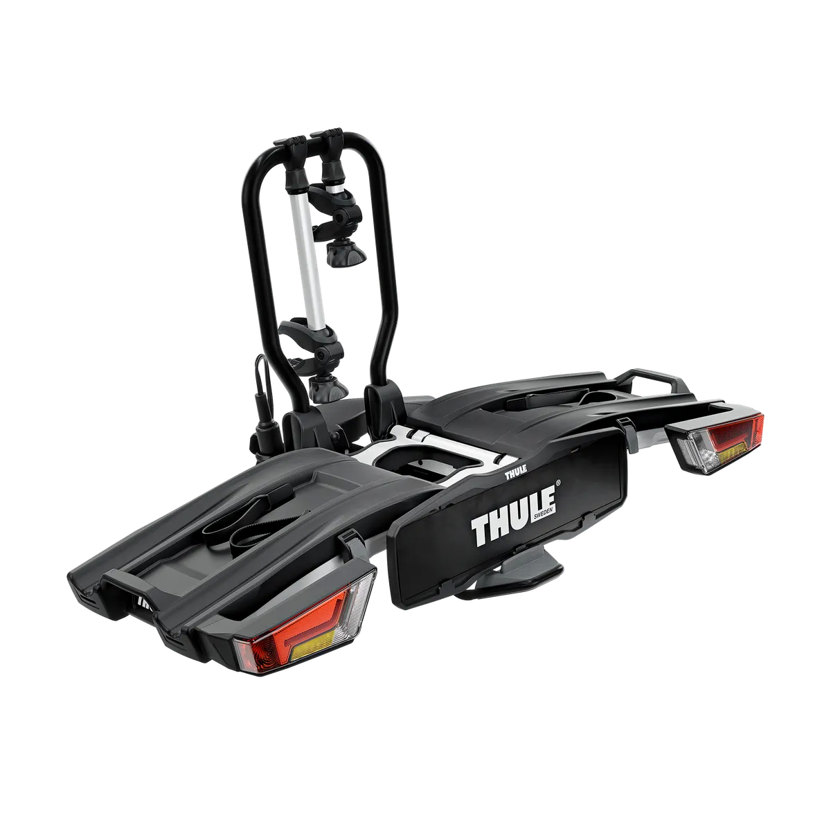 Thule EasyFold XT 2 933 fietsendrager voor 2 fietsen zwart met aluminium