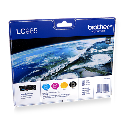 Brother LC-985VALBP value blister alle kleuren
