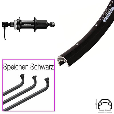Correct Marine Schürmann 28" achterwiel