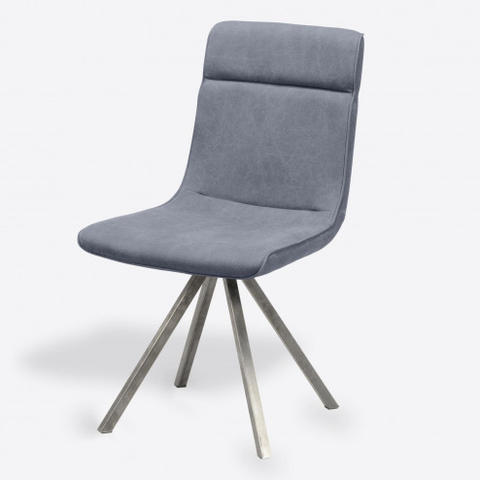 CSW PULL 51V kuipstoel met kruisframe en vierkante buis