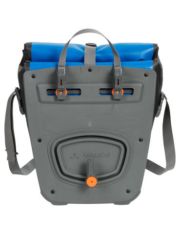 Vaude Aqua front voortassen voor fiets blauw