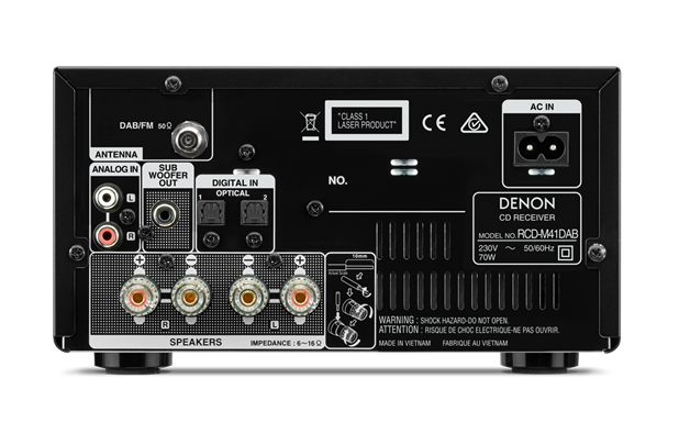 Denon D-M41DABBKBKEGE