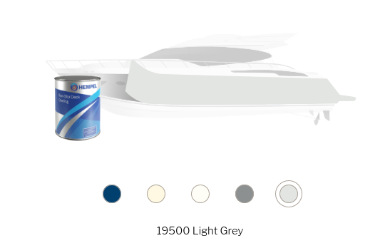Hempel Non-Slip Deck Coating 19500 licht grijs