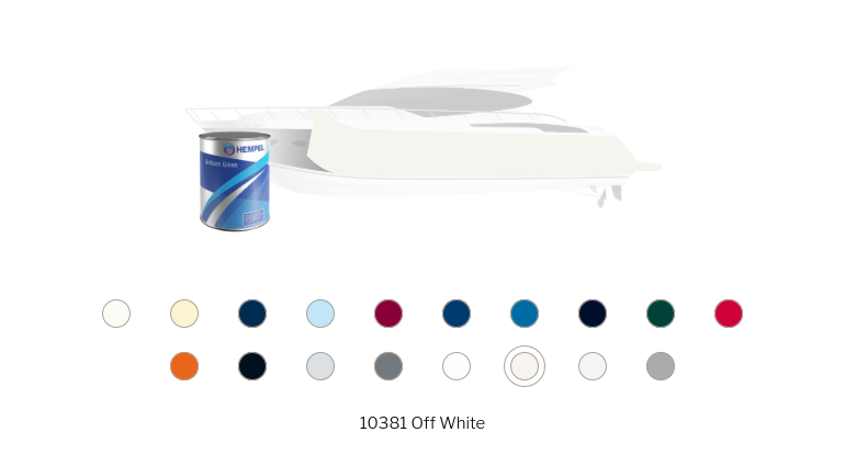 Hempel Brilliant Gloss 10381 offwhite