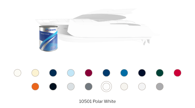 Hempel Brilliant Gloss 10501 polar white