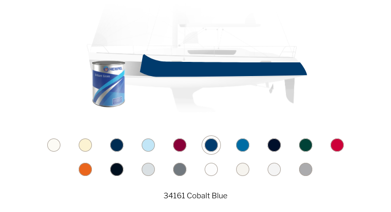 Hempel Brilliant Gloss 34161 cobalt blue
