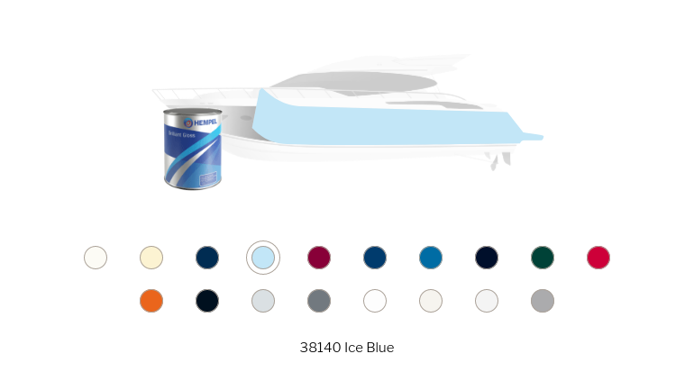 Hempel Brilliant Gloss 38140 ice blue