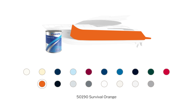 Hempel Brilliant Gloss 50190 survival orange