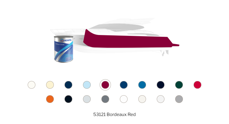 Hempel Brilliant Gloss 53121 bordeaux red