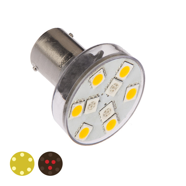 NauticLED Ba15D Bayonet Dual Color twee kleuren Led lamp