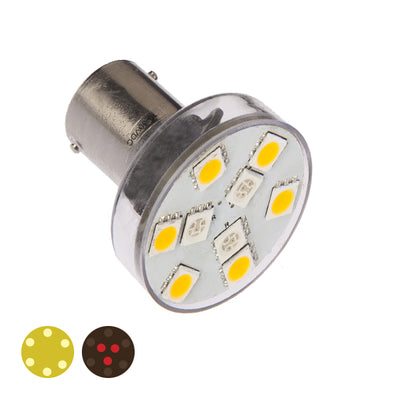 NauticLED Ba15D Bayonet Dual Color