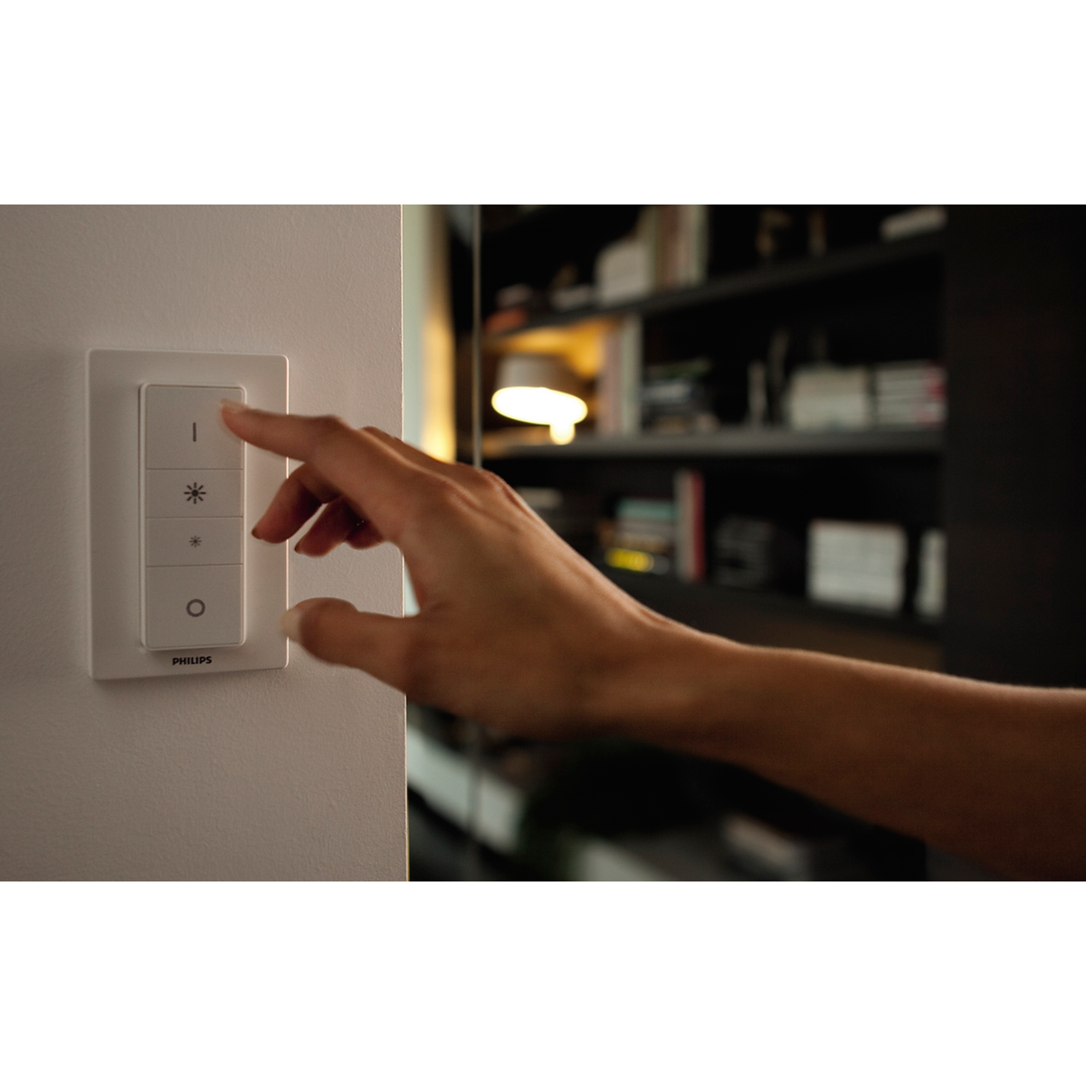 Philips PILLAR HUE single wit