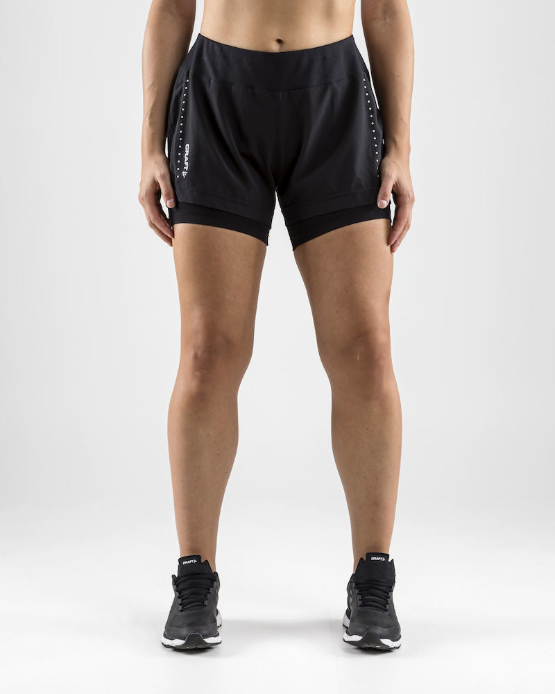 Craft Essential 2-in-1 Shorts dames hardloopbroek