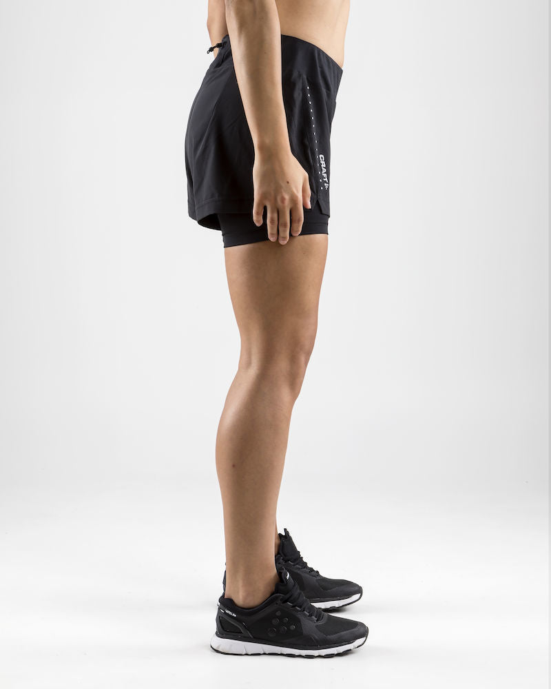 Craft Essential 2-in-1 Shorts dames hardloopbroek