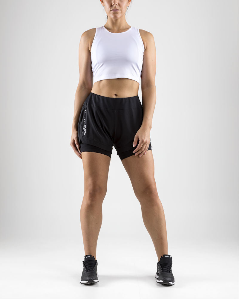Craft Essential 2-in-1 Shorts dames hardloopbroek