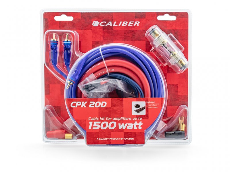 Caliber CPK5D | Kabelset 5mm 250Watt