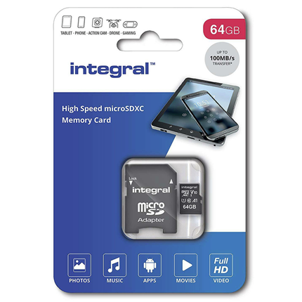 Integral 64GB MicroSD