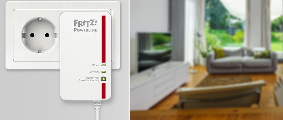 Fritz! Powerline 1260E set